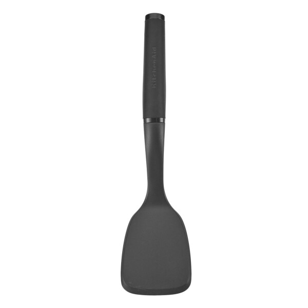 KitchenAid 4-Piece Plastic Kitchen Utensil Set Includes Spoon, Turner, Pasta Fork, and Spatula - 3