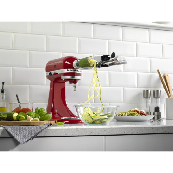 KitchenAid 7 Blade Spiralizer Plus with Peel, Core and Slice (KSM2APC) - 9