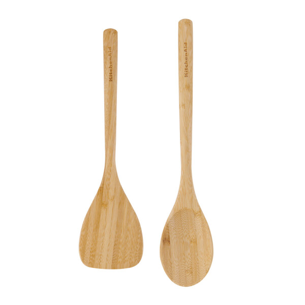 KitchenAid Bambu 2 dona Spoon va qisqa aylantiruvchi - 1