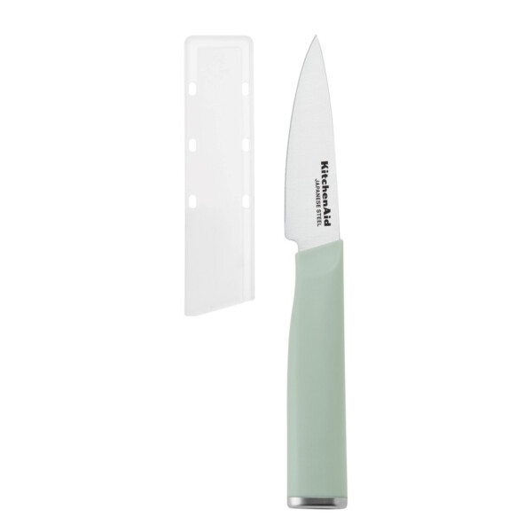 KitchenAid Classic 3-Piece Stainless Steel Chef Knife Set, Blue Velvet, Pistachio, Mineral Water - 10