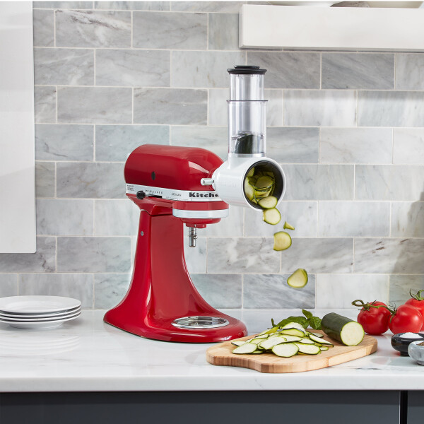 KitchenAid Fresh Prep Dilimleme/Rendeleme Ek Parçası, Beyaz, KSMVSA - 14