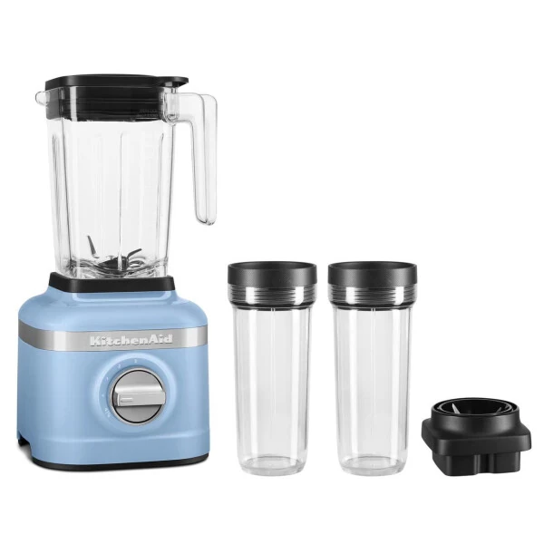 KitchenAid K150 3 tezlikli muzlatgich maydalovchi blender, 2 ta shaxsiy blender idishi bilan, moviy kadife, KSB1332Y - 4