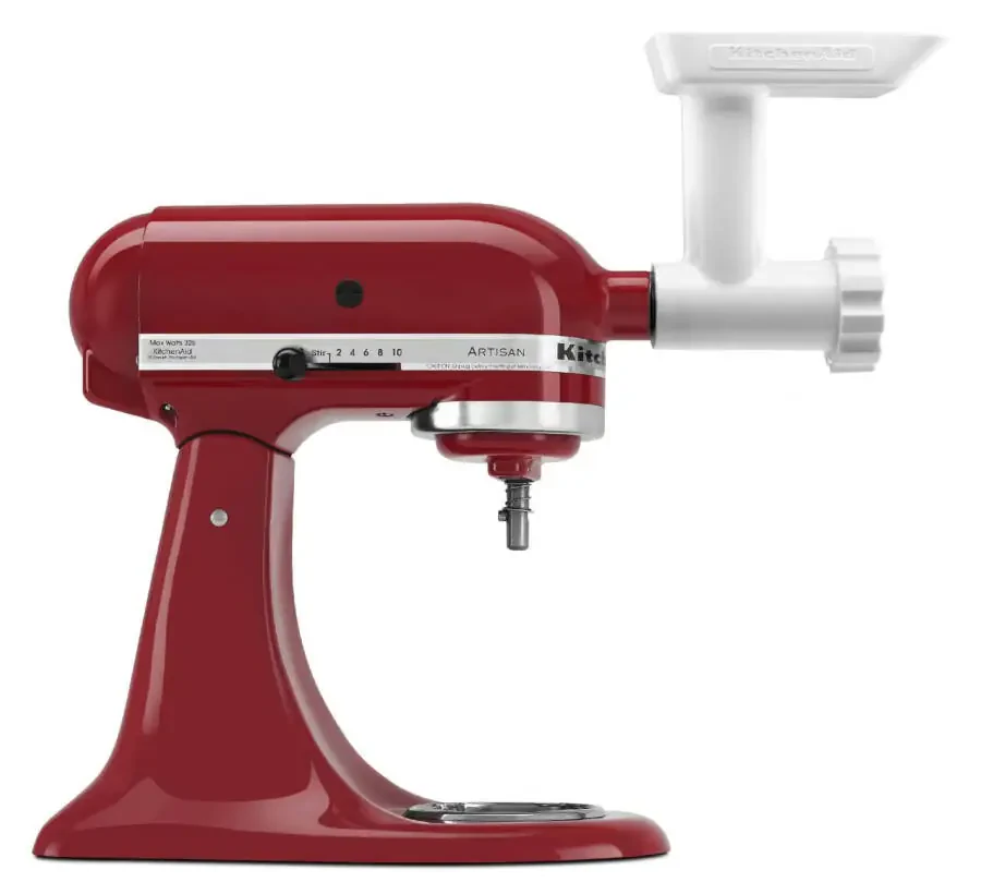 KitchenAid Stand Mikserga Oziq-ovqat maydalagich qo'shimchasi, Oq, FGA - 3