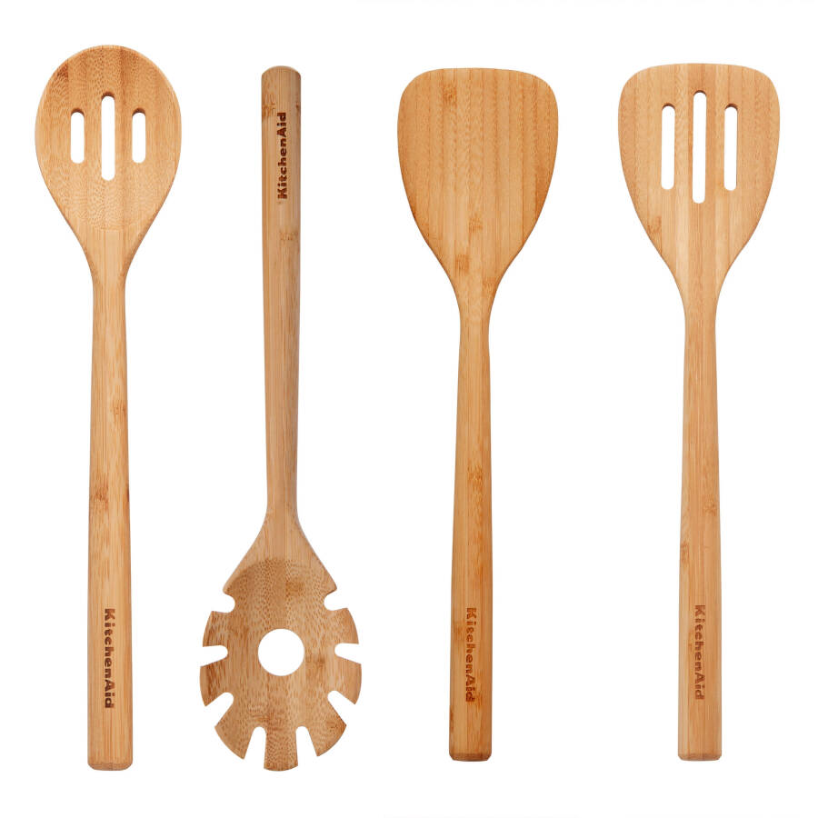 KitchenAid Universal 4-Piece Bamboo Tool Set - 21