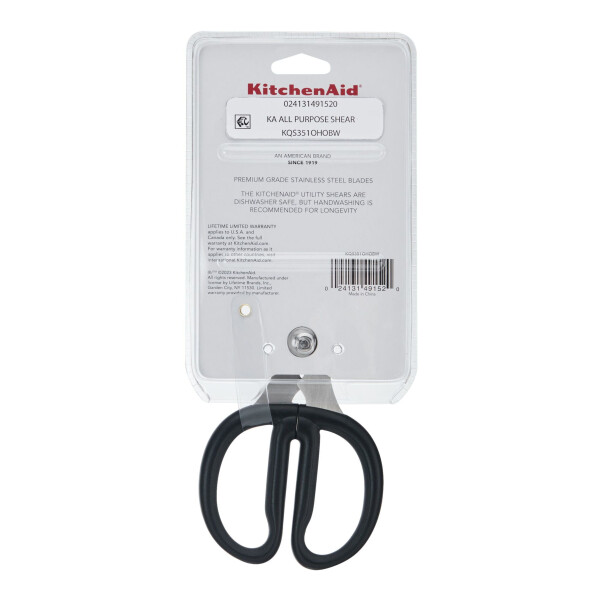 KitchenAid Universal All Purpose Shears, Black - 21