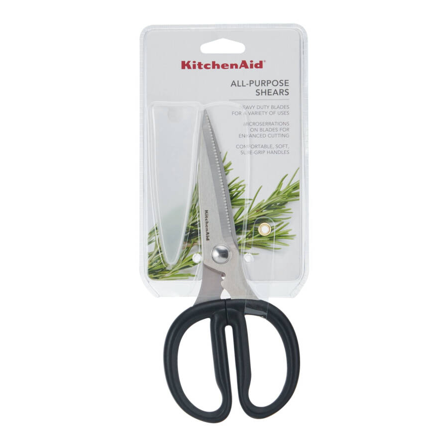 KitchenAid Universal All Purpose Shears, Black - 9