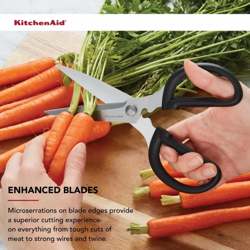KitchenAid Universal All Purpose Shears Black- - 6