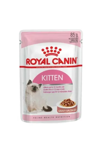 Kitten Sauce Wet Cat Food 85 Gr X 6 Pack - ROYAL CANIN (1)