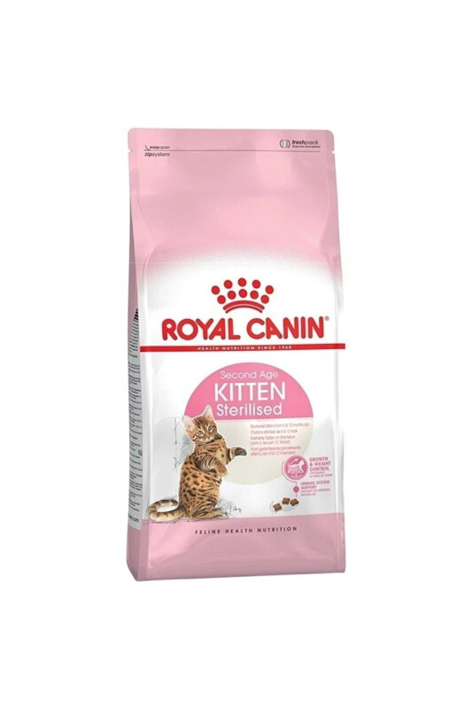 Kitten Sterilised 2 Kg Yavrular İçin Kısırlaştırılmış Kedi Maması - ROYAL CANIN