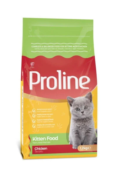 Kitten Tavuklu Yavru Kedi Maması 1.2 Kg - PROLINE (1)