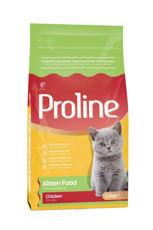 Kitten Tavuklu Yavru Kedi Maması 1,2 Kg - PROLINE