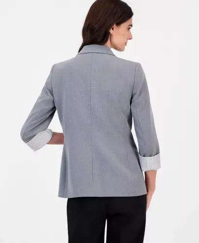 Notched Two-Button Blazer - TAHARI ASL (1)