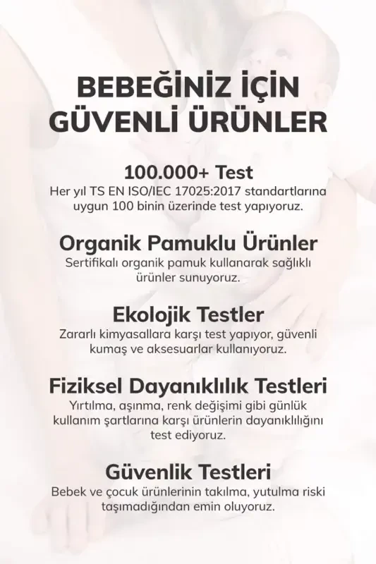 Kız Bebek 2'li Takım Dokuma Etiketli Sweatshirt Beli Lastikli Tayt E2216A524WN - 6