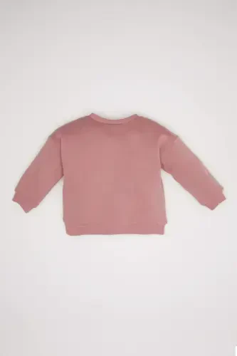 Kız Bebek Baskılı Sweatshirt D5403A5NS - 4