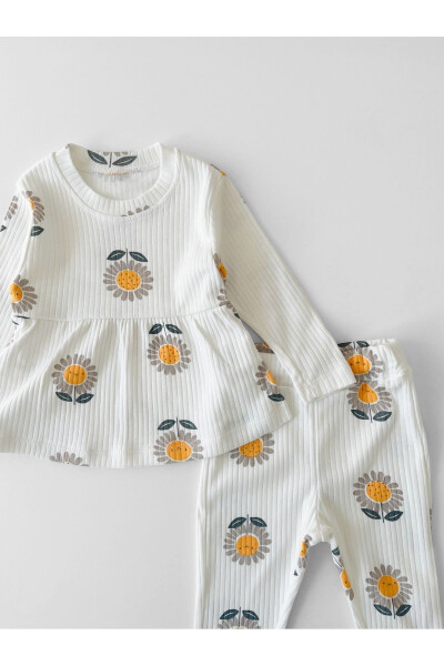 Kız Bebek Çocuk Papatya Desenli Takım - COOLMINIES (1)