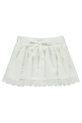 Gökkuşağı Kabartmalı 6-18 Ay Etek - Ekru 6-9 Ay-Ekru - Modazone (1)