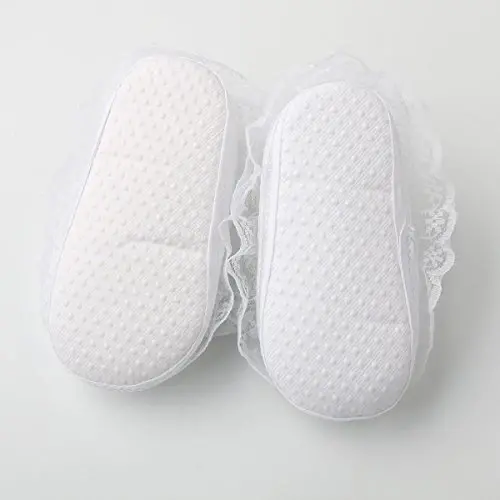 Baby Girls Princess Lace Shoes – Soft Sole, Non-Slip First Walkers - BABY (1)