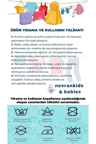 Kız Bebek Yeni Doğan Renkli Kalpli Pastel 2'li Tulum Seti - Bej - 7