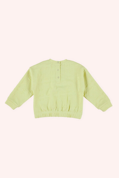 Kız Bebek Yeşil Sweatshirt - 007-Yeşil - PANÇO (1)