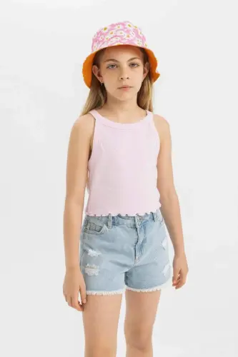 Atlet Kız Çocuk-Açık Pembe - 6