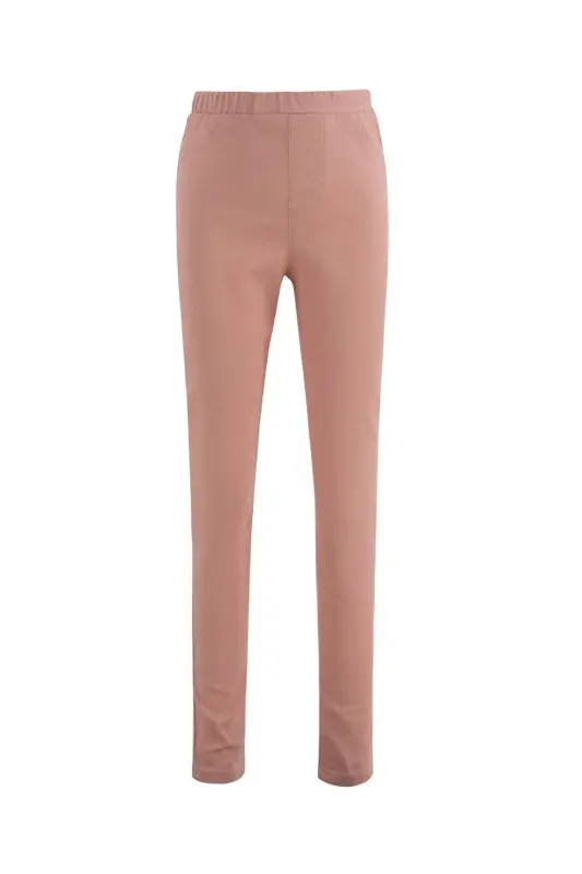 Kız Çocuk Basic Dokuma Tayt Pantolon??????? - Pembe-BR74 - DEFACTO