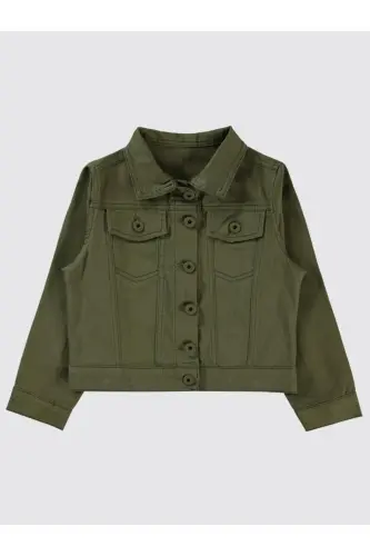 Kız Çocuk Ceket 10-13 Yaş - Haki10-11 Yaş-Haki 