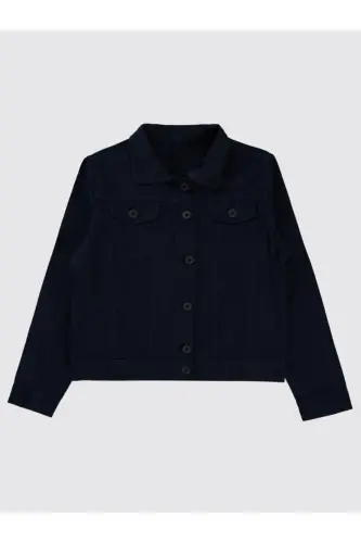 Kız Çocuk Ceket 10-13 Yaş - Lacivert 11-12 Yaş-Lacivert 