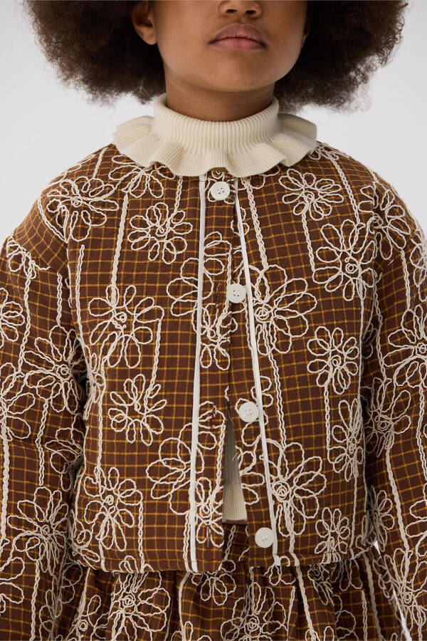 Bg Store Kız Çocuk Desenli Ceket - 10