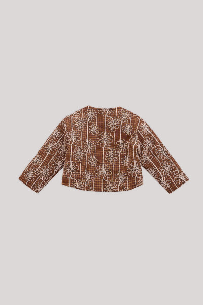 Bg Store Kız Çocuk Desenli Ceket - 6