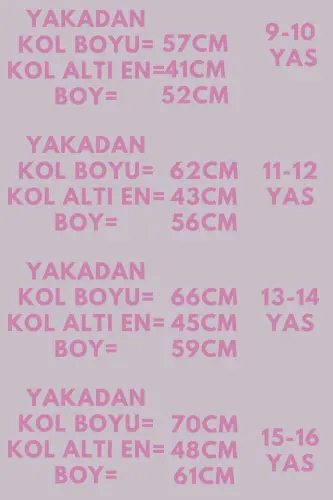 KIZ ÇOCUK İNCİLİ TRİKO HIRKA - PEMBE - 5