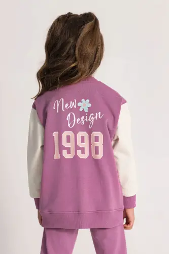 kız çocuk kolej hırka-vişne - 2