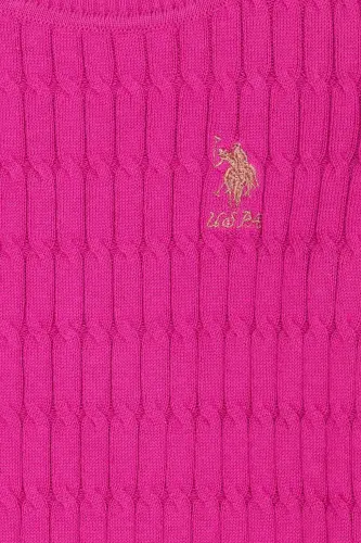 Kız Çocuk Menekşe Basic Kazak 50269034-VR037-992428 - 3