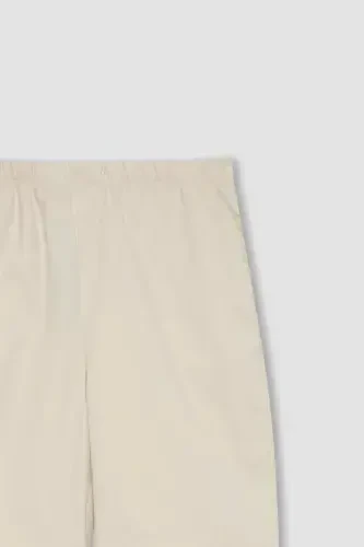 Kız Çocuk Paraşüt Pamuklu Pantolon B1115A824SM - 5