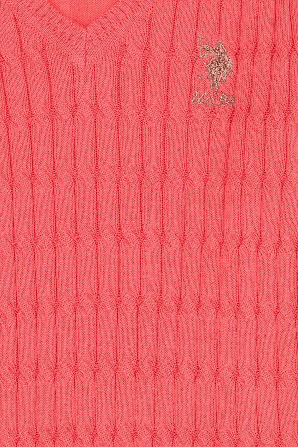 Kız Çocuk Pembe Basic Kazak 50275632-VR041 - 142331 - 6