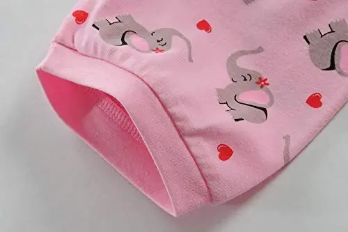 Little Girls Pajamas Short Sleeve 100% Cotton Toddler Pjs Mermaid Sleepwear Unicorn Pajama Summer Clothes Sets 1-7T - 6