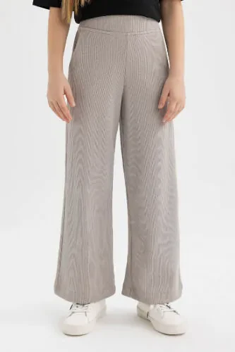 Kız Çocuk Straight Fit Waffle Pantolon C4596A824SM - 4