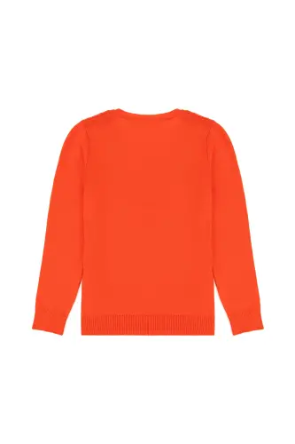 Kız Çocuk Turuncu Basic Kazak 50275632-VR181-164806 - U.S. POLO ASSN. (1)