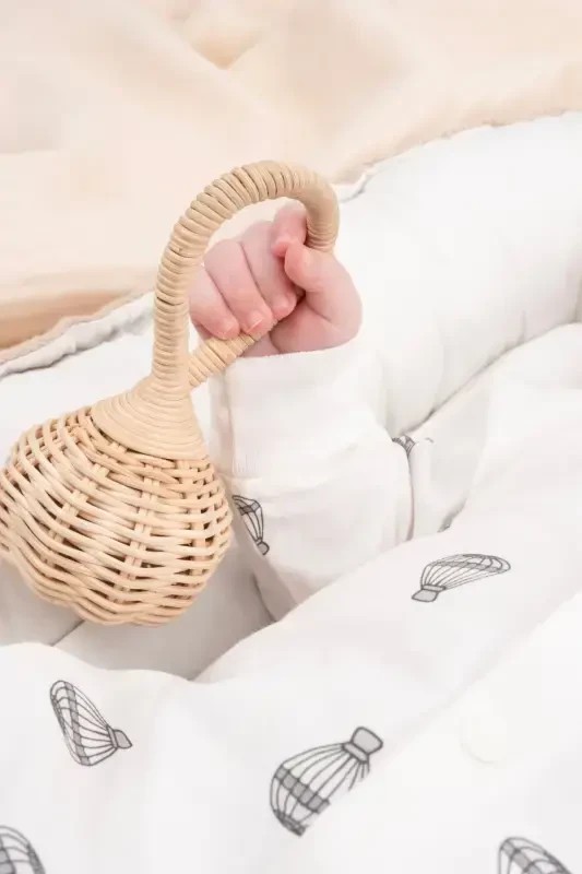 Kız Erkek Baskılı Bebek Çocuk Tulum Mevsimlik Uzun Kollu Lastikli Tulum-Balonlu - 5