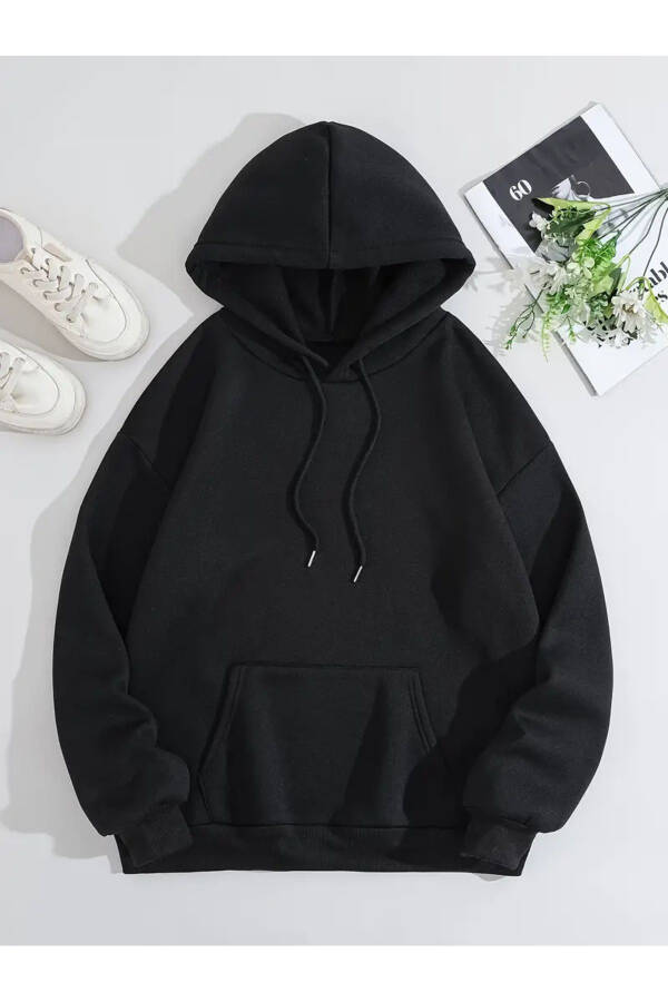 Kız-Erkek Çocuk BASKILI Kapşonlu Sweatshirt ( YENİ SEZON ) - 1 - 8