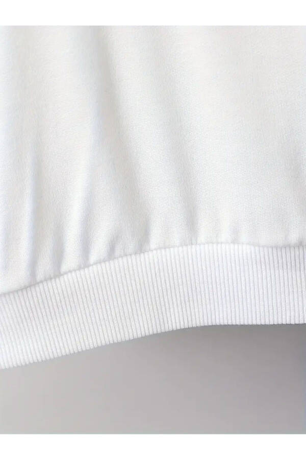 Kız-Erkek Çocuk BASKILI Kapşonlu Sweatshirt (YENİ SEZON) - 6