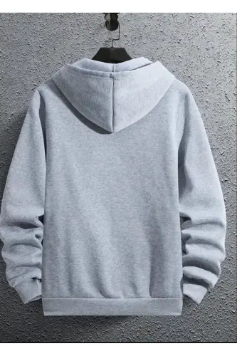 Kız-erkek Çocuk Baskısız Kapşonlu Hırka Sweatshirt ( Yeni Ürün ) 1 Adet Tir-3 - BAXIA (1)
