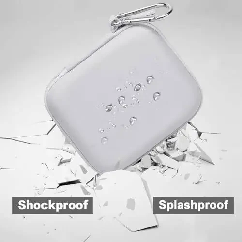 Klaч bilan mos keladigan quti - iPhone uchun ko'chma zaryadlovchi qurilma, Power Bank, batareya to'plami, USB zaryadlovchi kabel va boshqa aksessuarlar uchun sayohat sumkasi (faqat quti) - 4