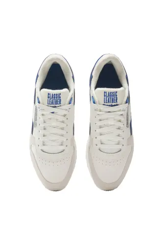 Classic Leather Unisex Beyaz Spor Ayakkabı-Beyaz - 3