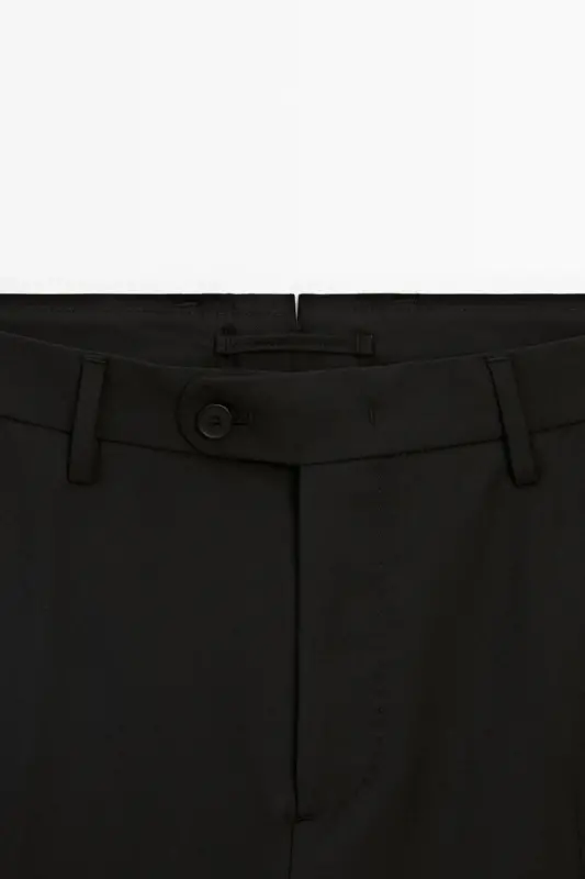 %100 yün klasik pantolon - 2