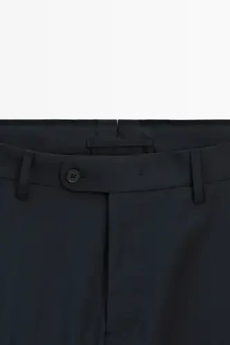 %100 yün klasik pantolon - 6