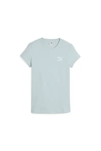 CLASSICS Ribbed Slim Tee - Turquoise Surf - 1