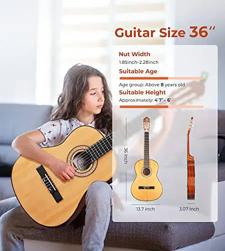 Классическая гитара 36