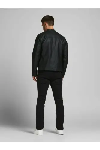 Классическая куртка из искусственной кожи 12182461 Jjewarner Jacket Noos - JACK & JONES (1)