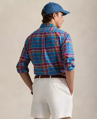 Классическая оксфордская рубашка для мужчин - POLO RALPH LAUREN (1)