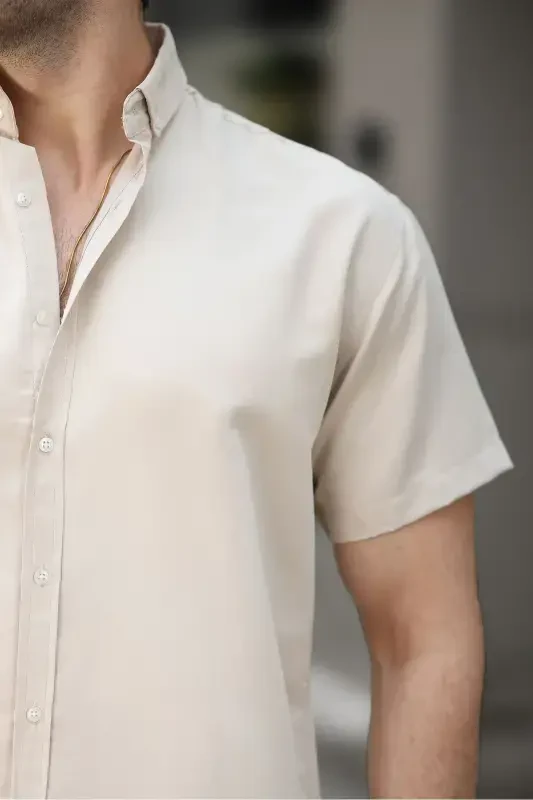 Классическая рубашка с коротким рукавом - 2